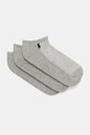 Шкарпетки Polo Ralph Lauren 3-pack короткі шкарпетки сірий 455972885
