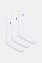 Polo Ralph Lauren șosete 3-pack Planet friendly alb 455918021