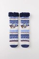 Ponožky women'secret HOME SOCKS dlhé ponožky modrá 3618724