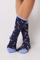 Дрехи Памучни чорапи women'secret GENERIC SOCKS PACKS (3 чифта) 4488635 син