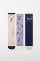 Бавовняні шкарпетки women'secret GENERIC SOCKS PACKS 3-pack довгі шкарпетки темно-синій 4488623