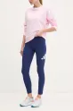 adidas legginsy Essentials z elastanem granatowy JH1184