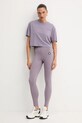 PLEIN SPORT legginsy SAEC.WJT2038.STE003N fioletowy SS25