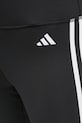 Тренировочные леггинсы adidas Performance 3-Stripes чёрный HT5437