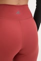Legíny na jógu adidas Performance All Me Essentials červená JI8344