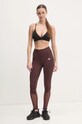 Тренировочные леггинсы adidas Performance Hyperglam IX3237 коричневый SS25