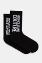 Носки Versace Jeans Couture длинные носки чёрный 78HA0J03.ZG081