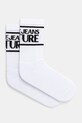 Versace Jeans Couture calzini calzini bianco 78HA0J04.ZG079