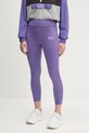 Tréninkové legíny EA7 Emporio Armani pletenina fialová AF12627.7W000239