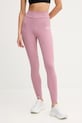 EA7 Emporio Armani leggins de antrenament tricotaj roz AF12625.7W000232