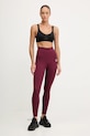 EA7 Emporio Armani legginsy treningowe AF12625.7W000232 bordowy AW25