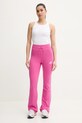 Spodnji del trenirke adidas W AOP Blur JG6238 roza SS25