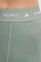 adidas Performance leggins de antrenament Techfit verde JI5551