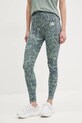 adidas Performance leggins de antrenament Optime tricotaj verde JM9880