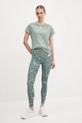 adidas Performance leggins de antrenament Optime JM9880 verde SS25