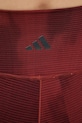 Tajice za jogu adidas Performance All Me bordo JJ3874