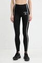 adidas Performance legginsy treningowe Optime aplikacja czarny JG6150