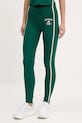 Tréningové legíny adidas Performance Optime s elastanom zelená JG6152