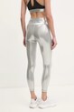 Odzież Reebok legginsy treningowe Lux Chrome 100214627 srebrny