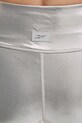 Reebok leggings da allenamento Lux Chrome argento 100214627