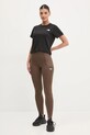 The North Face leggins sportivi Refina NF0A89181OI1 marrone SS25