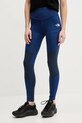 The North Face legginsy sportowe Felik Alpine z elastanem granatowy NF0A89TY8Z41