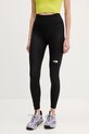 The North Face legginsy sportowe Flex z elastanem czarny NF0A8BRYJK31