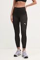 Puma leggins de antrenament Essentials tricotaj negru 525899
