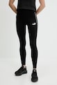 Puma legginsy aplikacja czarny 685047.