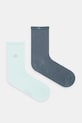 Calvin Klein șosete 2-pack sosete lungi turcoaz 701231377