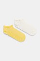 Ponožky Calvin Klein 2-pack krátké ponožky žlutá 701231383