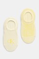 Calvin Klein Jeans skarpetki 2-pack skarpetki krótkie żółty 701231402