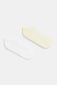 Calvin Klein Jeans skarpetki 2-pack skarpetki krótkie żółty 701231403