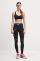 Under Armour leggins sportivi Trail Run 1386348 nero SS25