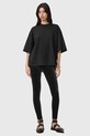 Леггинсы AllSaints CORA трикотаж чёрный W006TZ