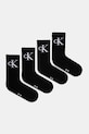 Calvin Klein Jeans șosete 4-pack sosete lungi negru 701232678