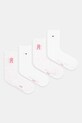 Tommy Hilfiger skarpetki 4-pack wzorzyste różowy 701235892