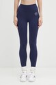 Sporty & Rich legginsy Srhwc dzianina granatowy PA002621305BL106