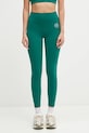 Sportovní legíny Sporty & Rich Srhwc s elastanem zelená PA002621305GR03