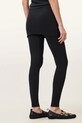 AllSaints legginsy RAFFI czarny W079TD
