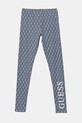 Дитячі легінси Guess візерунок блакитний J5RB06.J1314.PPYA