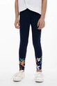 Desigual leggins copii 25SGKK04 bleumarin