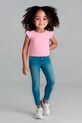 Mayoral legginsy dziecięce z elastanem niebieski 548.6H.Mini.PPYA