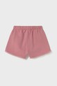 Kratke pamučne hlače za bebe Mayoral 603.4G.Baby.PPYA roza SS25