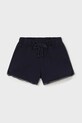 Mayoral pantaloni scurți din bumbac pentru bebeluși casual bleumarin 603.4G.Baby.PPYA