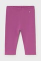 Bavlnené legíny pre bábätká Mayoral bavlna ružová 703.4D.Baby.PPYA