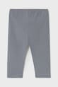 Mayoral leggins din bumbac pentru bebeluși 703.4D.Baby.PPYA gri SS25