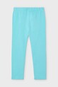 Mayoral legginsy dziecięce 748.6N.Mini.PPYA turkusowy SS25