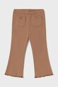 Mayoral legginsy dziecięce z elastanem brązowy 1732.4F.Baby.PPYA