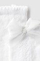 Дитячі шкарпетки Mayoral 10871.4A.Baby.PPYA білий SS25